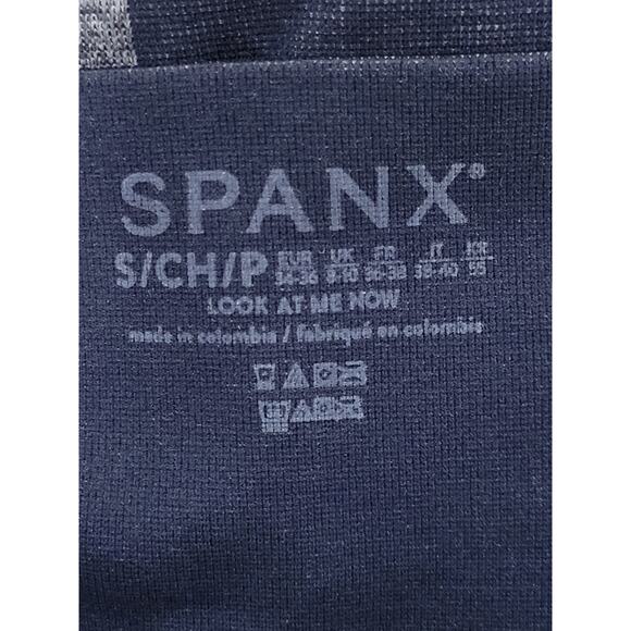 Spanx Look At Me Now Seamless Leggings Women’s Size Small Blue Pull-On‎ Shaping - Picture 14 of 14